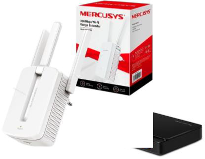 Extensor De Rango 300Mbps Mercusys MW300RE 